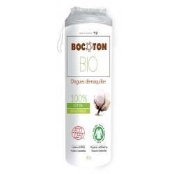Bocoton Disques à Démaquiller Bio 80x