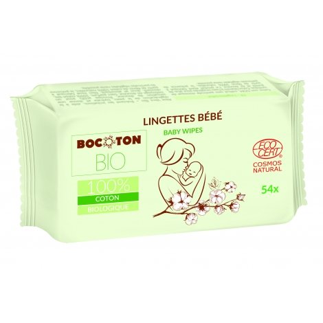 Bocoton Lingettes Bébé Bio 54x pas cher, discount