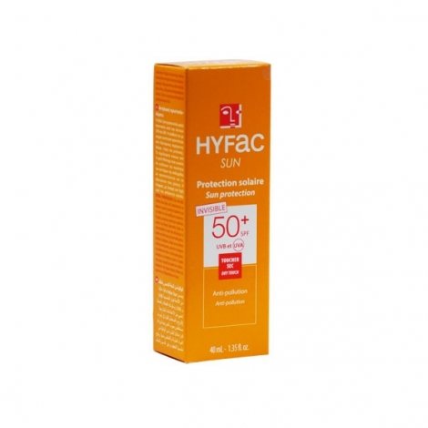Hyfac Sun Protection Solaire Invisible SPF50+ 40ml pas cher, discount