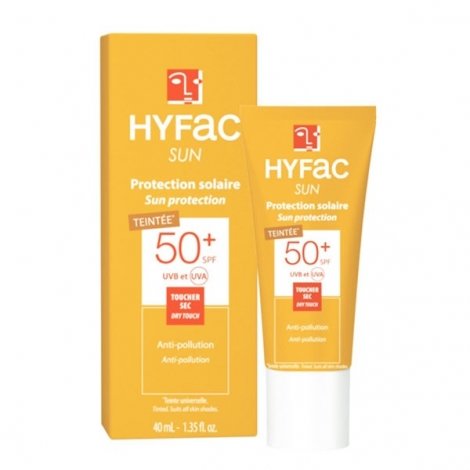 Hyfac Sun Protection Solaire Teintée SPF50+ 40ml pas cher, discount