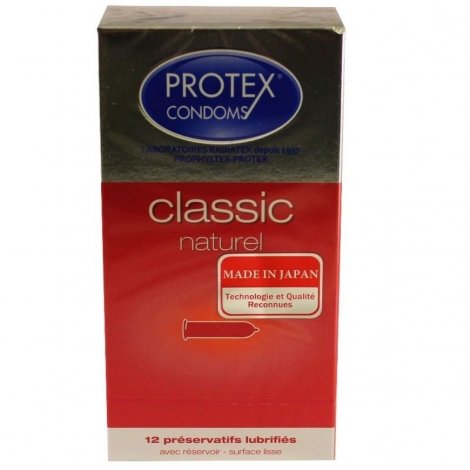 Protex Classic Naturel 12 préservatifs pas cher, discount