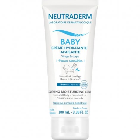 Neutraderm Baby Crème Hydratante Apaisante 100ml pas cher, discount