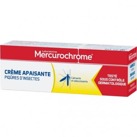 Mercurochrome Crème Apaisante Piqûres d'Insectes 50ml pas cher, discount