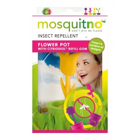 Mosquitno Insect Repellent Flower Pot pas cher, discount