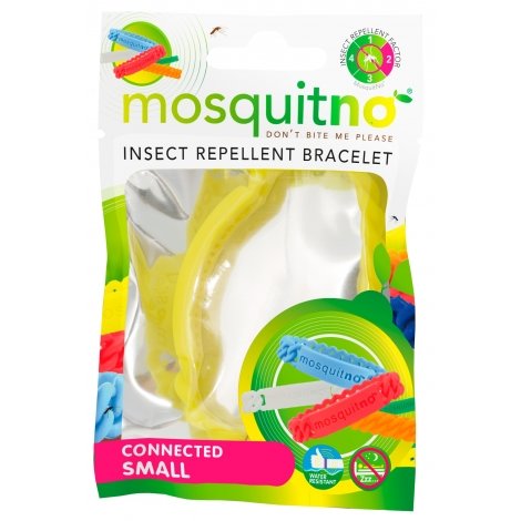 Mosquitno Trendy Insect Repellent Bracelet Connected Small Kids Citriodiol Couleur variable pas cher, discount