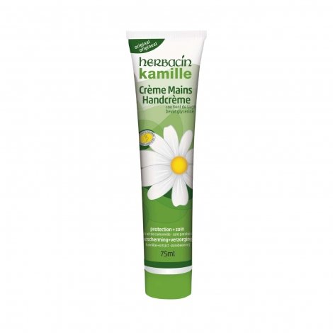 Herbacin Kamille Crème Mains Protection + Soin 75ml pas cher, discount