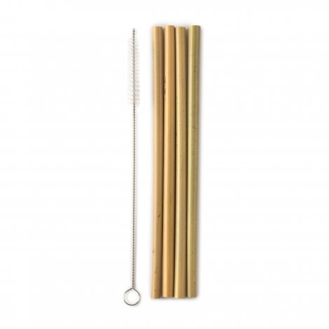 Humble Brush Paille en Bamboo avec Goupillon 4 pièces pas cher, discount