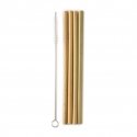 Humble Brush Paille en Bamboo avec Goupillon 4 pièces