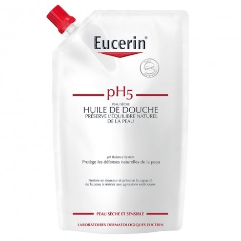 Eucerin pH5 Huile de Douche Eco Recharge 400ml pas cher, discount