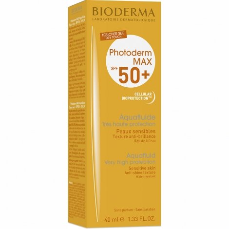 Bioderma Photoderm Max Aquafluide incolore SPF50+ 40ml pas cher, discount