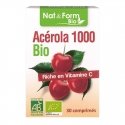 Nat & Form Acérola 1000 Bio 30 comprimés