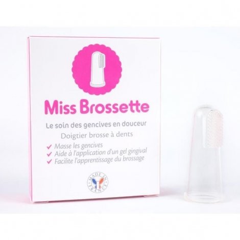Machouyou Miss Brossette Doigtier Brosse à Dents 1 unité pas cher, discount