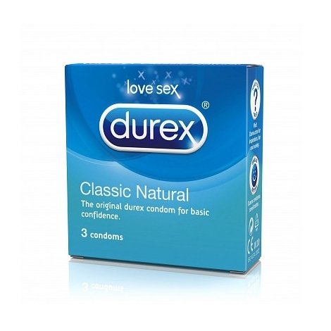 Durex Classic Natural 3 pièces pas cher, discount