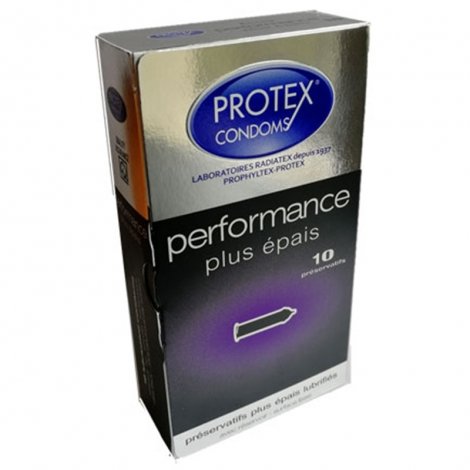 Protex Performance Plus Épais Préservatifs Lubrifiés 10 pièces pas cher, discount