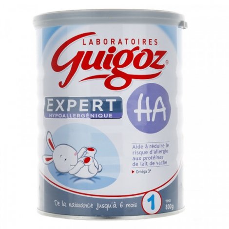 Guigoz Expert HA 1 Lait 0-6 Mois 800g pas cher, discount