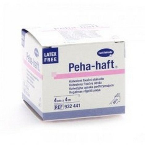 Hartmann Peha-Haft Latexfree Bande de Fixation Cohésive 4cm x 4m 1 bandage pas cher, discount