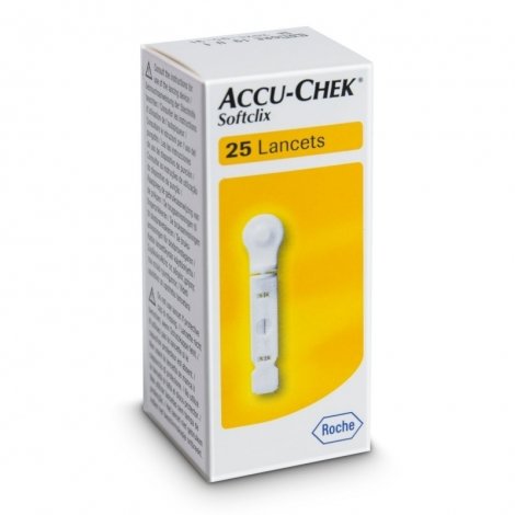 Accu-Chek Softclix Lancettes 25 pièces pas cher, discount