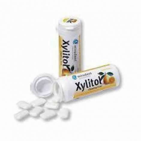 Miradent Xylitol Chewing Gum Thé Vert 30 gommes pas cher, discount