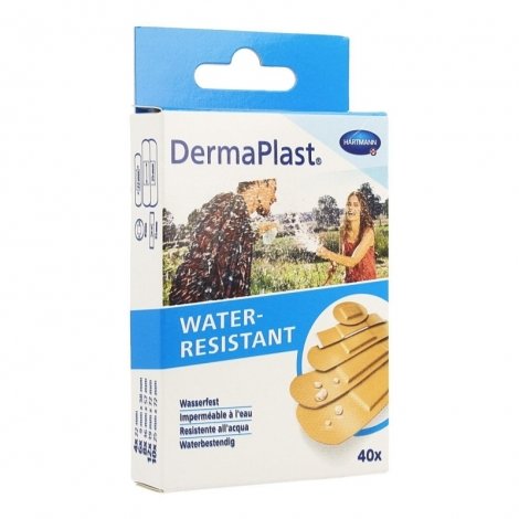 Hartmann DermaPlast Water Resistant Pansements 5 Tailles 40 pièces pas cher, discount