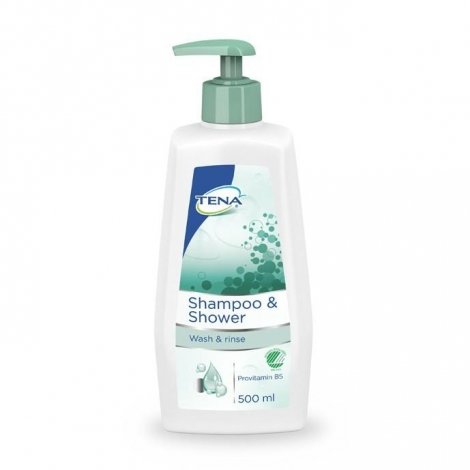Tena Shampoo & Shower 500ml pas cher, discount