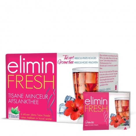 Elimin Fresh Hibiscus - Fruits Rouges 24 infusions pas cher, discount