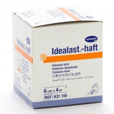 Hartmann Idealast-Haft Bande de Crêpe Cohésive 6cm x 4m 1 bande pas cher, discount