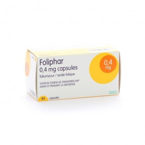 Teva Foliphar 4mg 84 capsules pas cher, discount