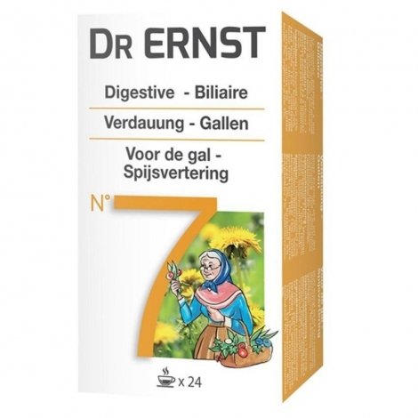 Dr Ernst N°7 Digestive - Biliaire 24 filtrettes pas cher, discount