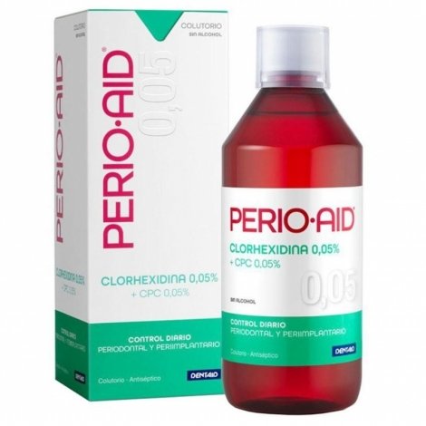 Perio-Aid Active Control Bain de Bouche 0,05% 500ml pas cher, discount