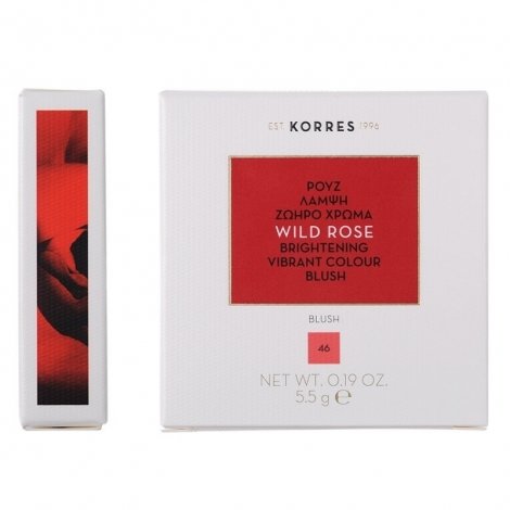 Korres Km Wild Rose Blush 46 Bright Coral 5,5g pas cher, discount