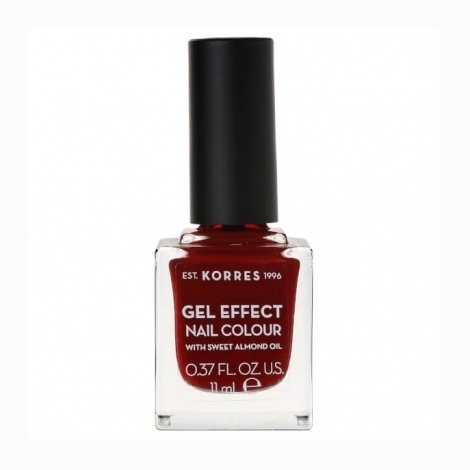 Korres Gel Effect Nail Colour Wine Red 59 11ml pas cher, discount