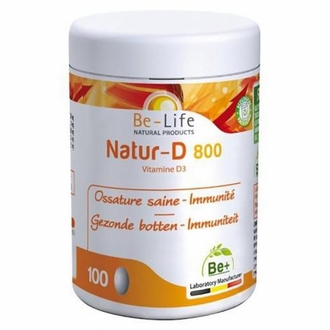 Be Life Natur-D 800 100 gélules pas cher, discount