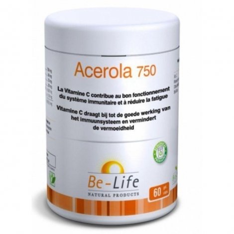 Be Life Acerola 750 Immunité Vitalité 50 gélules pas cher, discount