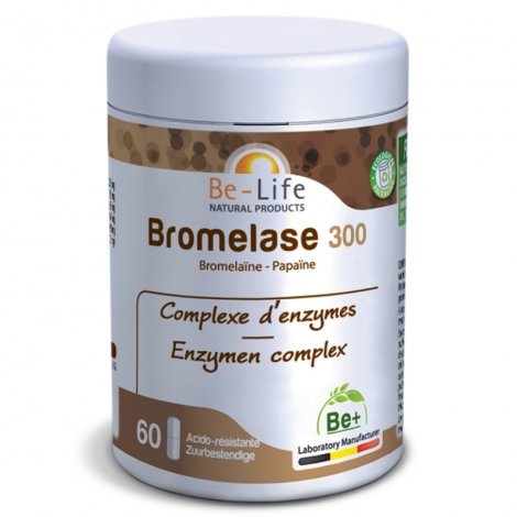 Be Life Bromelase 300 60 gélules pas cher, discount