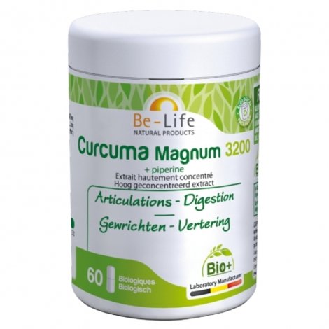 Be Life Curcuma Magnum 3200 Bio 60 gélules pas cher, discount