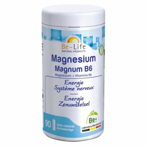 Be Life Magnesium Magnum B6 90 gélules pas cher, discount