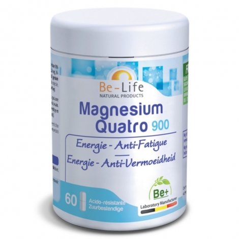 Be Life Magnesium Quatro 900 60 gélules pas cher, discount