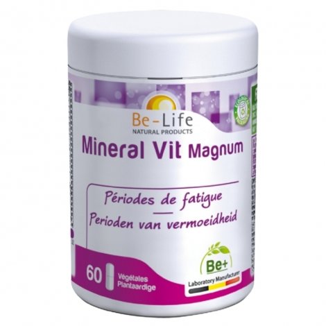 Be Life Mineral Vit Magnum 60 gélules pas cher, discount