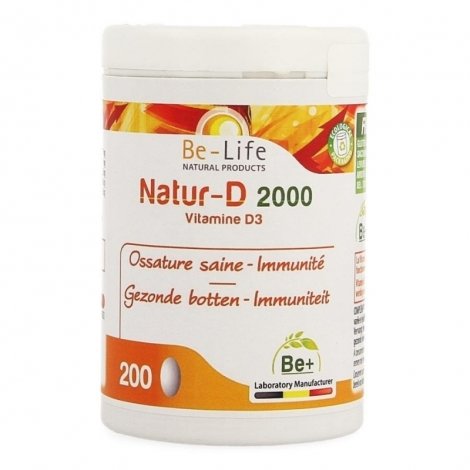 Be Life Natur-D 2000 200 gélules pas cher, discount