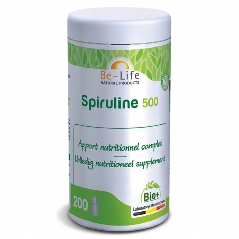 Be Life Spiruline 500 Bio 200 comprimés pas cher, discount