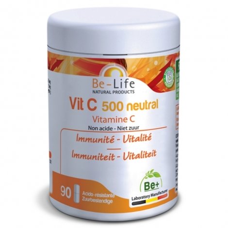 Be Life Vit C 500 Neutral 90 gélules pas cher, discount
