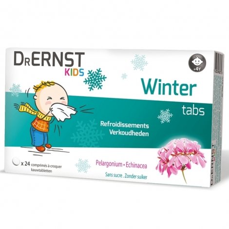 Dr Ernst Kids Winter Tabs 24 comprimés à croquer pas cher, discount