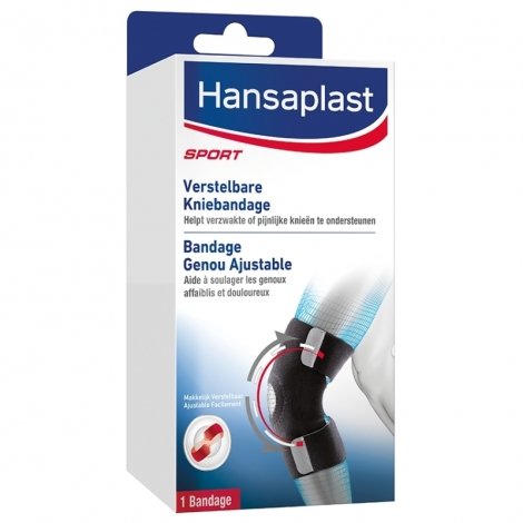 Hansaplast Genouillère Ajustable 1 pièce pas cher, discount