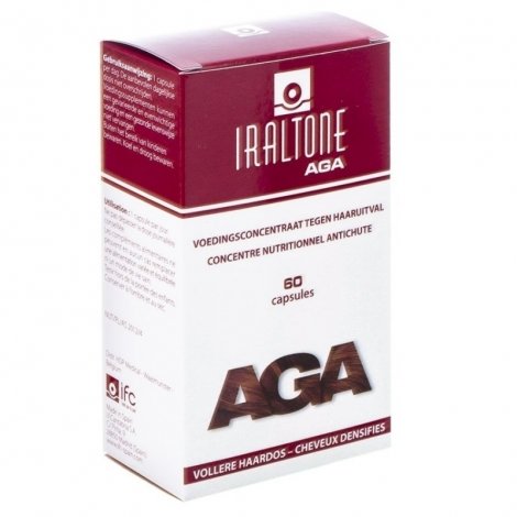 Iraltone Aga Concentré Nutritional Antichute 60 capsules pas cher, discount