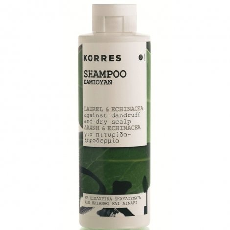 Korres Hair Shampooing Laurier & Echinacee Antipelliculaire 250ml pas cher, discount