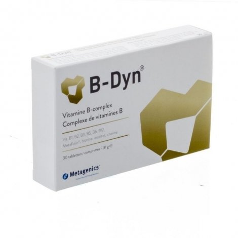 Metagenics B-Dyn Complexe de Vitamines B 30 comprimés pas cher, discount