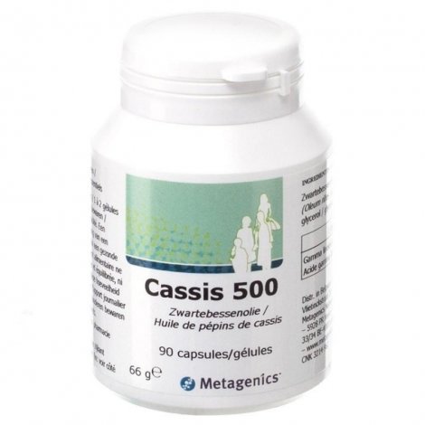 Metagenics Cassis 500 90 gélules pas cher, discount