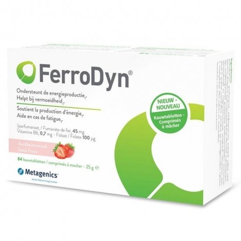 Metagenics FerroDyn 84 comprimés pas cher, discount