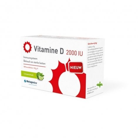 Metagenics Vitamine D 2000IU 168 comprimés pas cher, discount