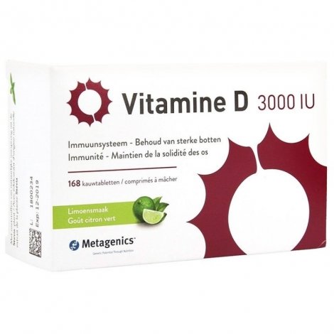 Metagenics Vitamine D 3000 NF 168 comprimés pas cher, discount